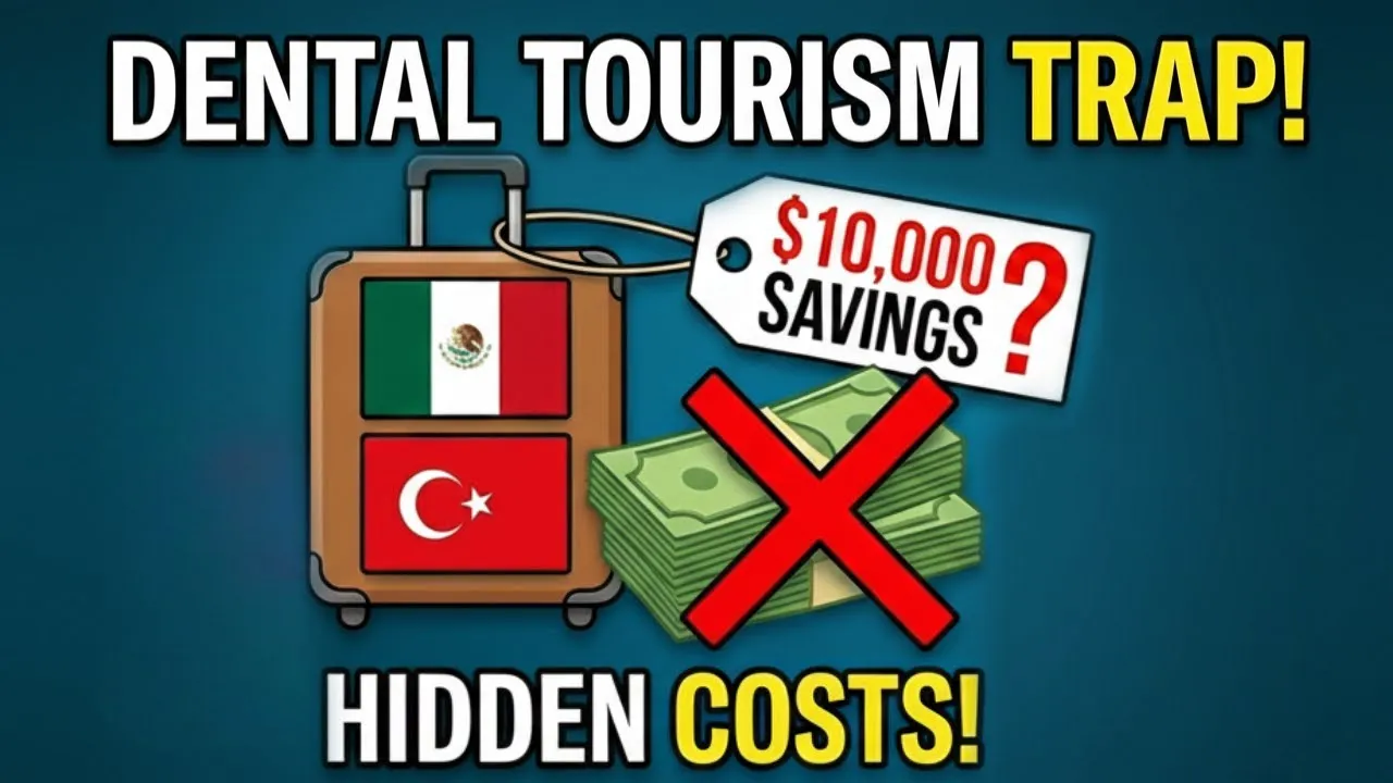 Dental Tourism for Implants: The Real Cost of Going to Mexico or Turkey