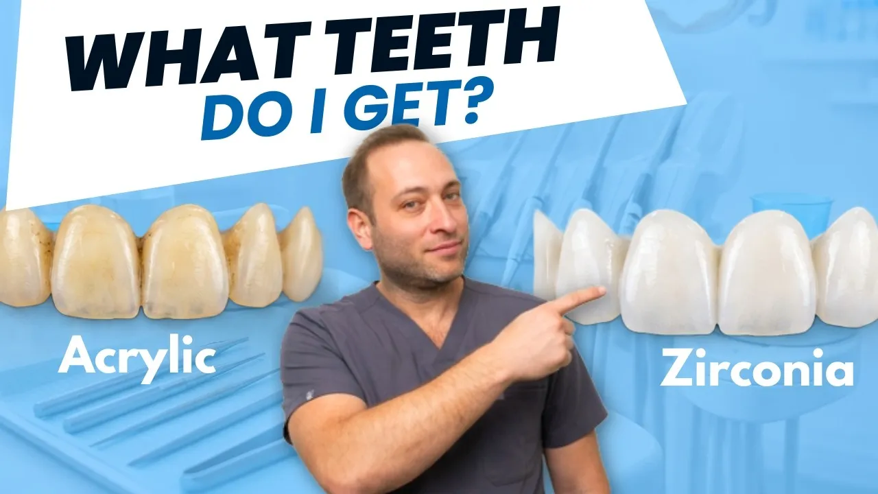 Acrylic vs Zirconia Dental Implants: Why the Material Matters More Than the Price